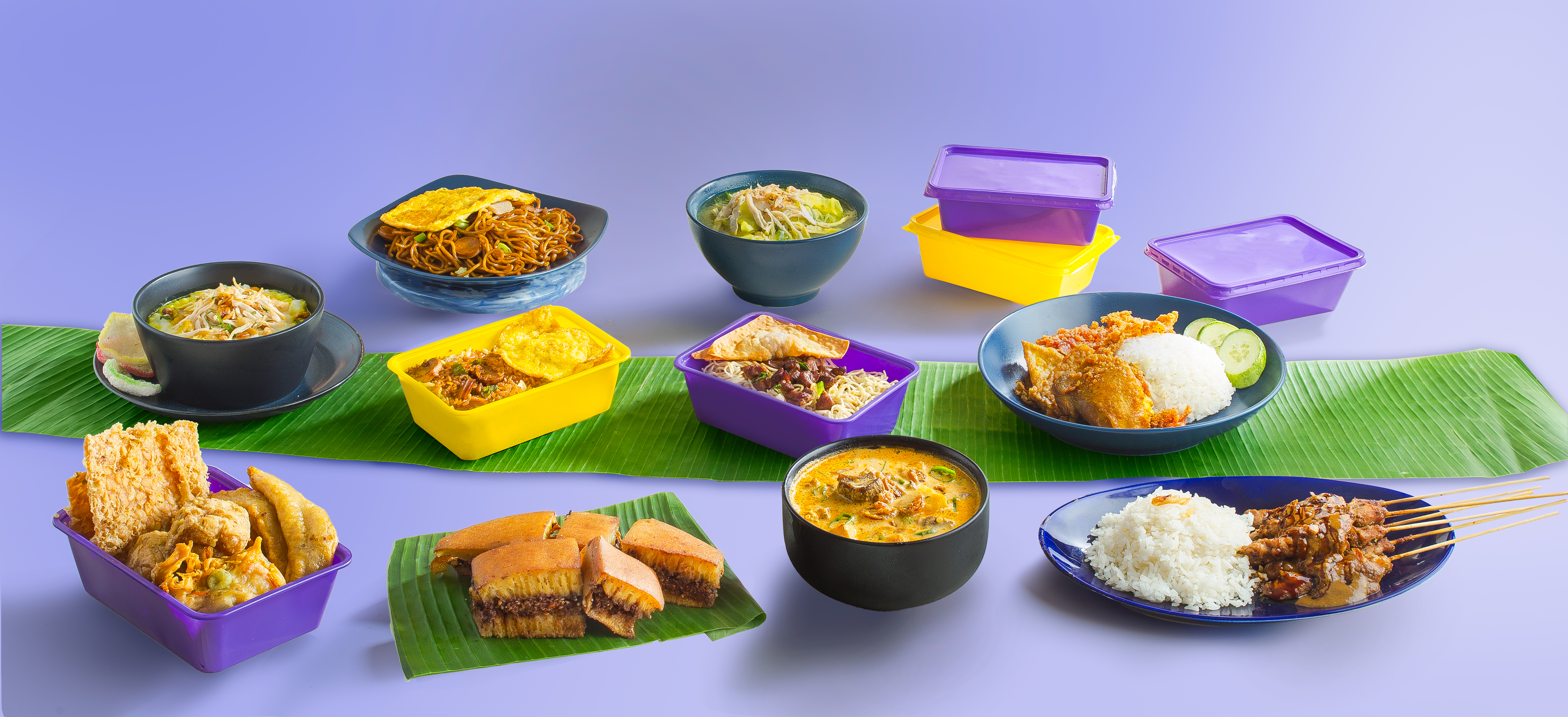 Several food selection provided by UENA