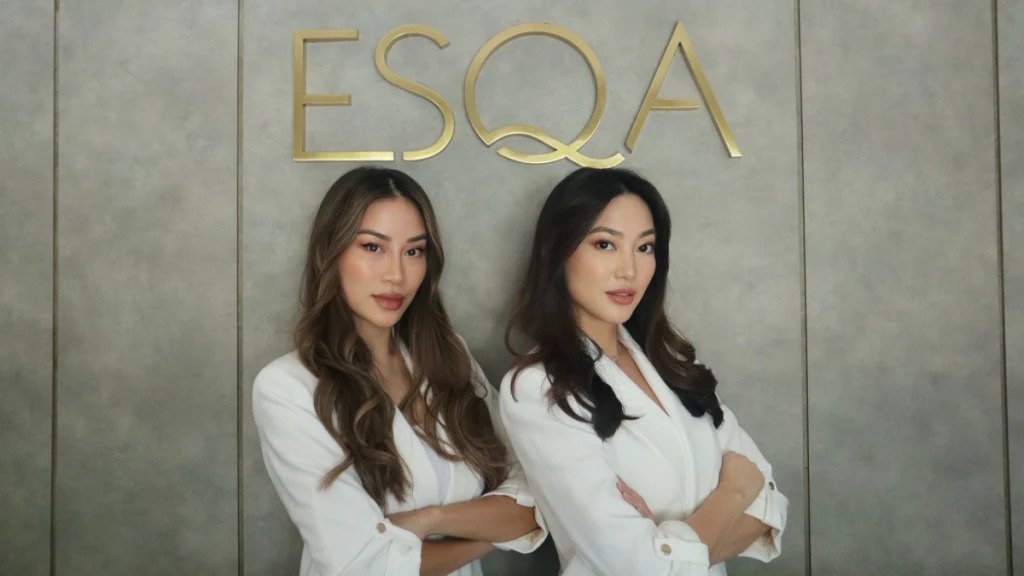 Esqa co-founders (from left) Kezia Trihatmanto and Cindy Angelina