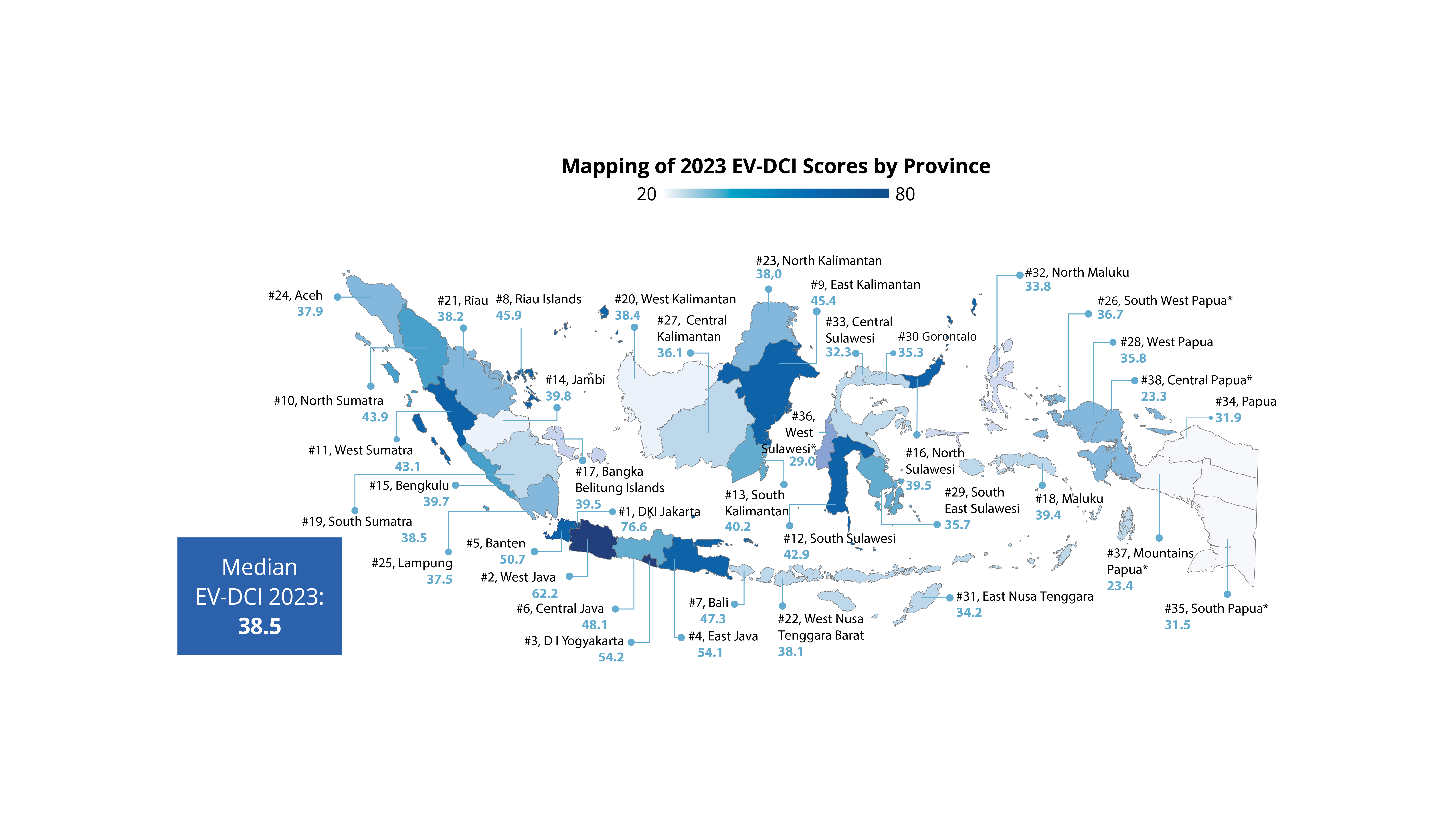 EV-DCI 2023 Distribution Map