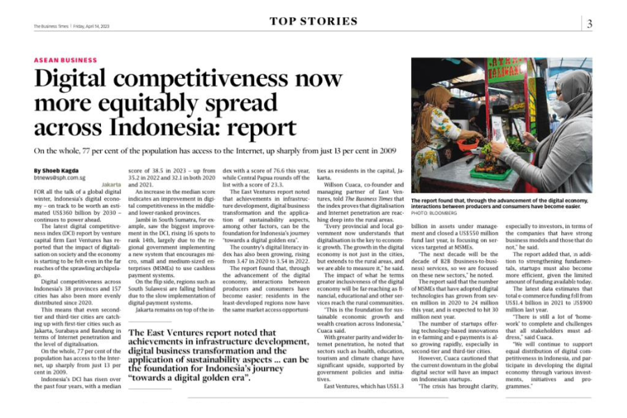 Willson Cuaca - The Business Times