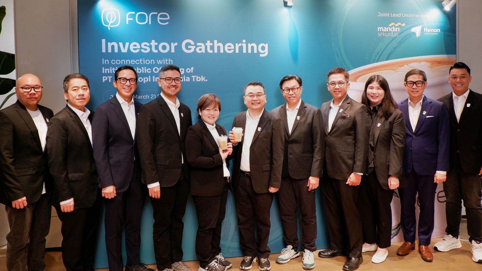 Fore Coffe IPO Investor gathering