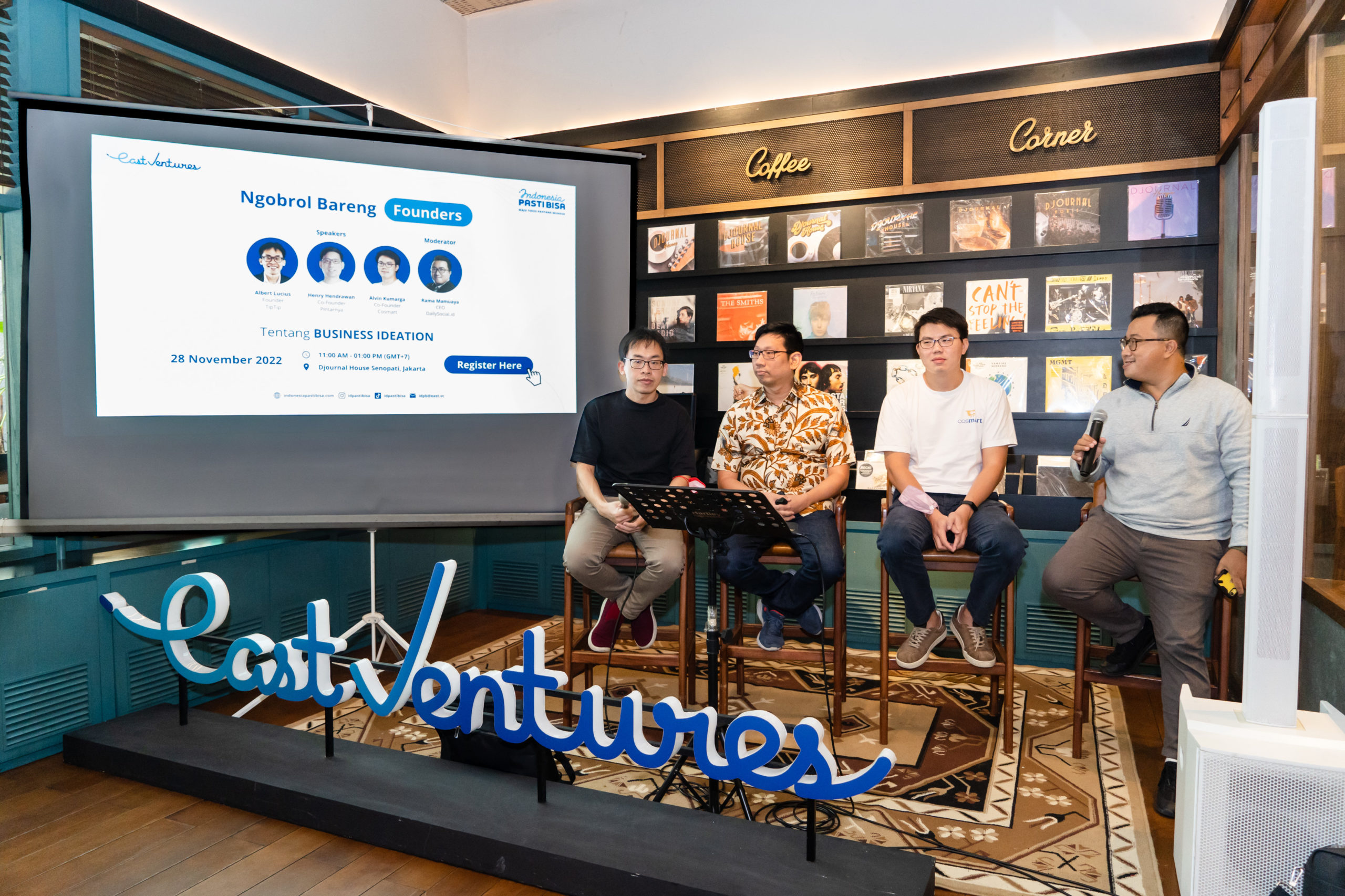 Ngobrol bareng Founders session of Indonesia PASTI BISA Maju Terus Pantang Mundur