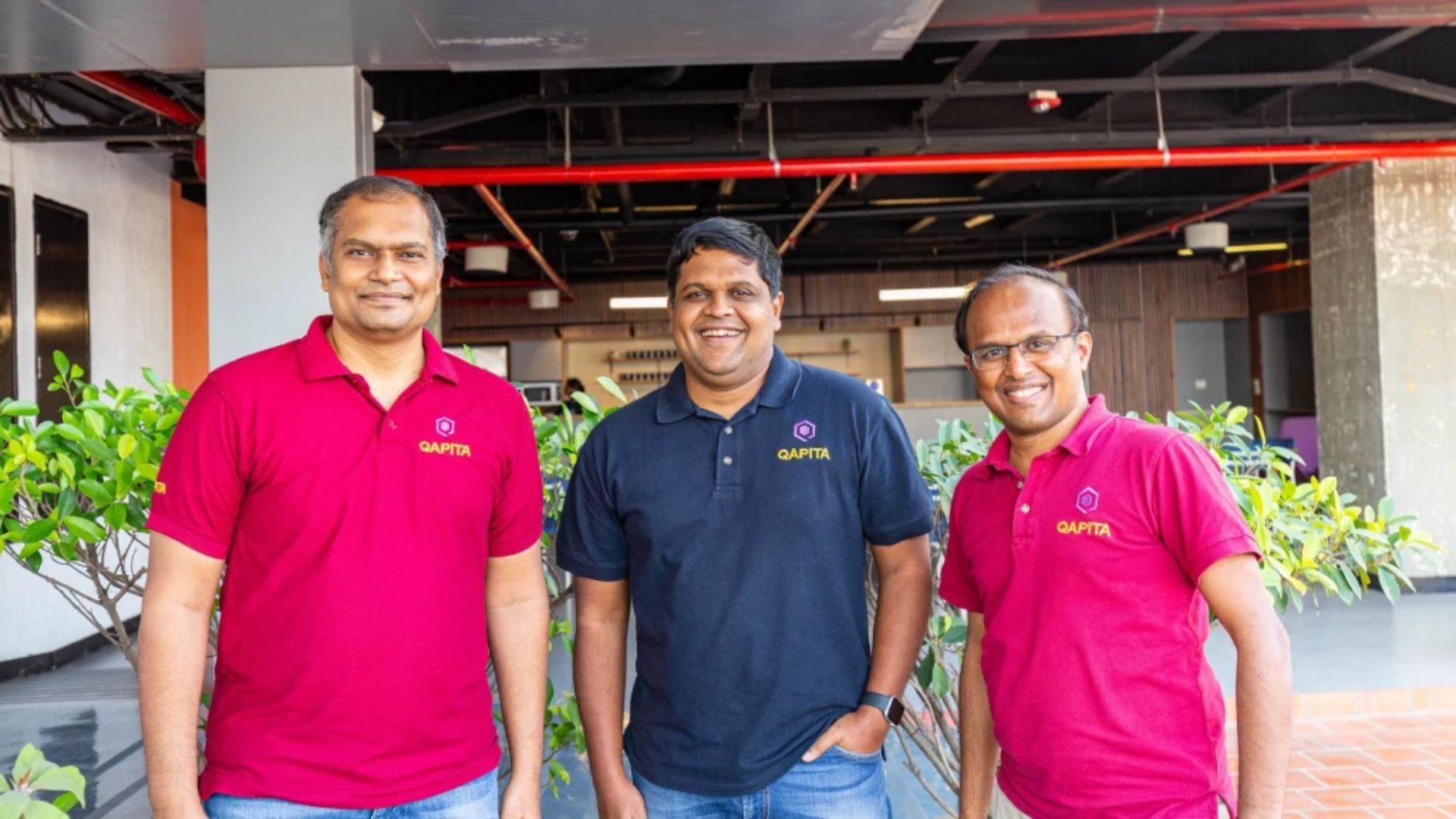 Qapita co-founders Vamsee Mohan