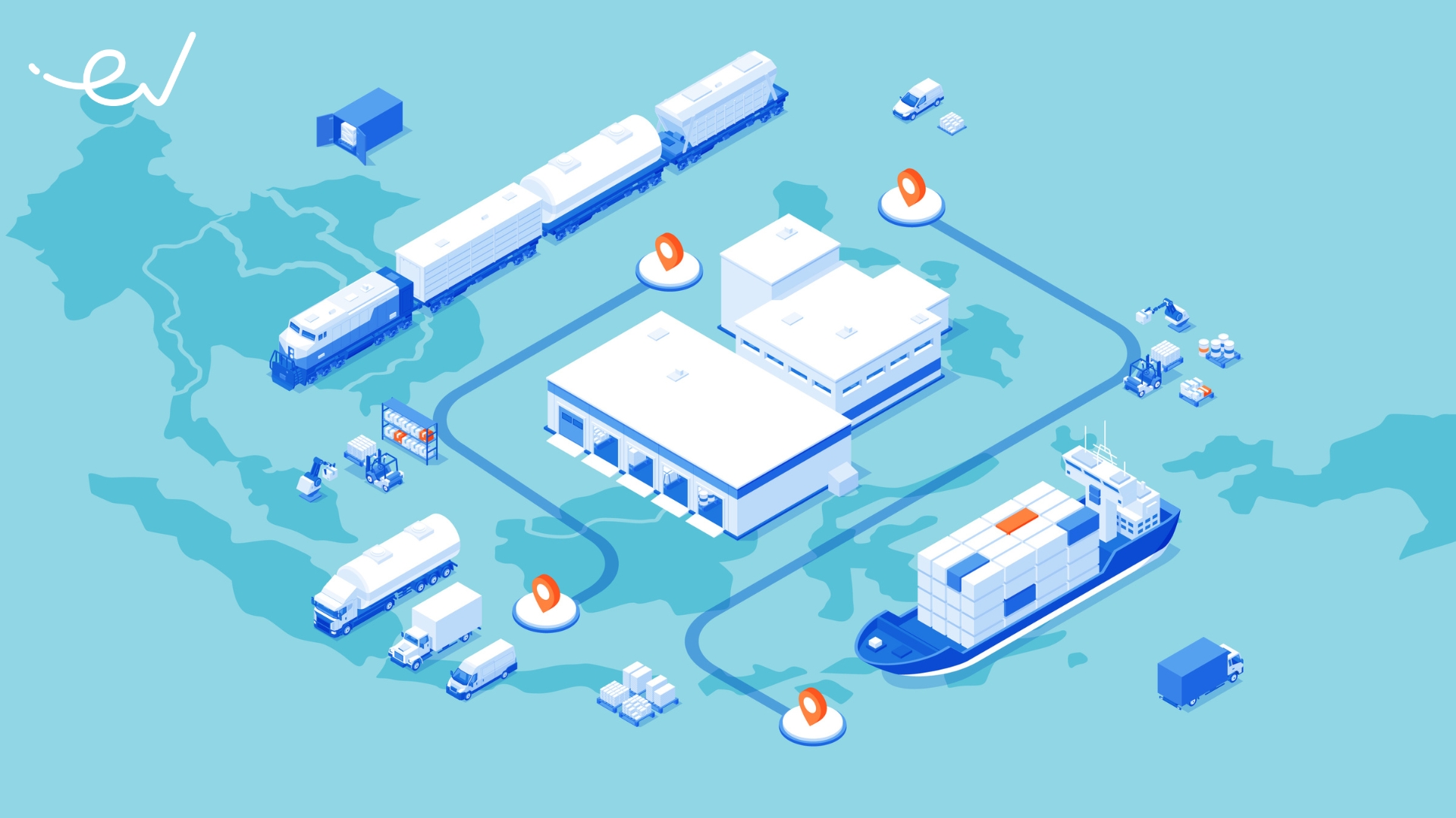 Exploring Southeast Asia's logistics horizon||Inside one of Fresh Factory’s cold-chain fulfillment centers | A Superkul refrigerator-equipped motorbike|Lapisan logistik pada rantai pasok|Lapisan sektor logistik di Asia Tenggara