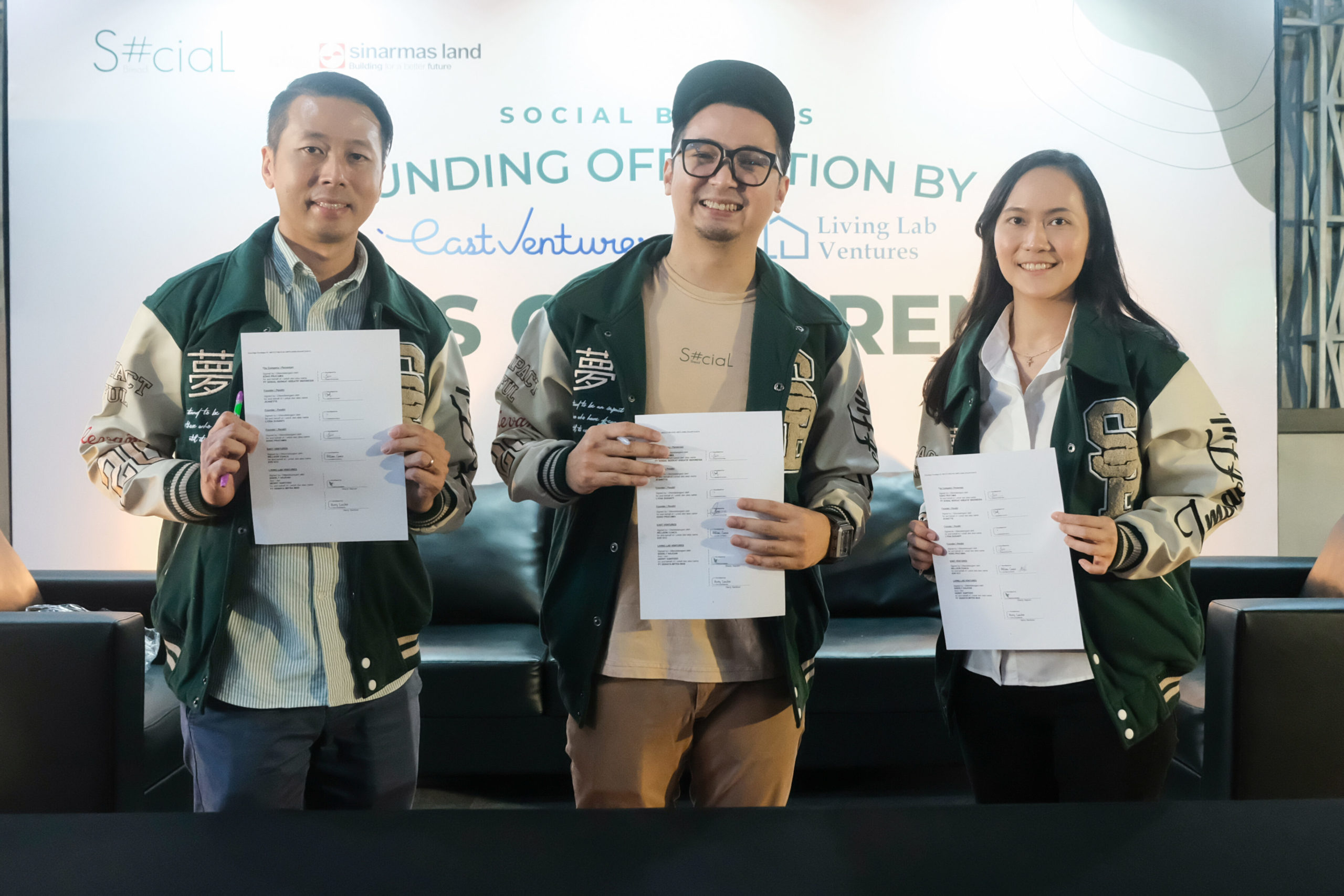 The launch of Social Bread|Co-Founders of Social Bread