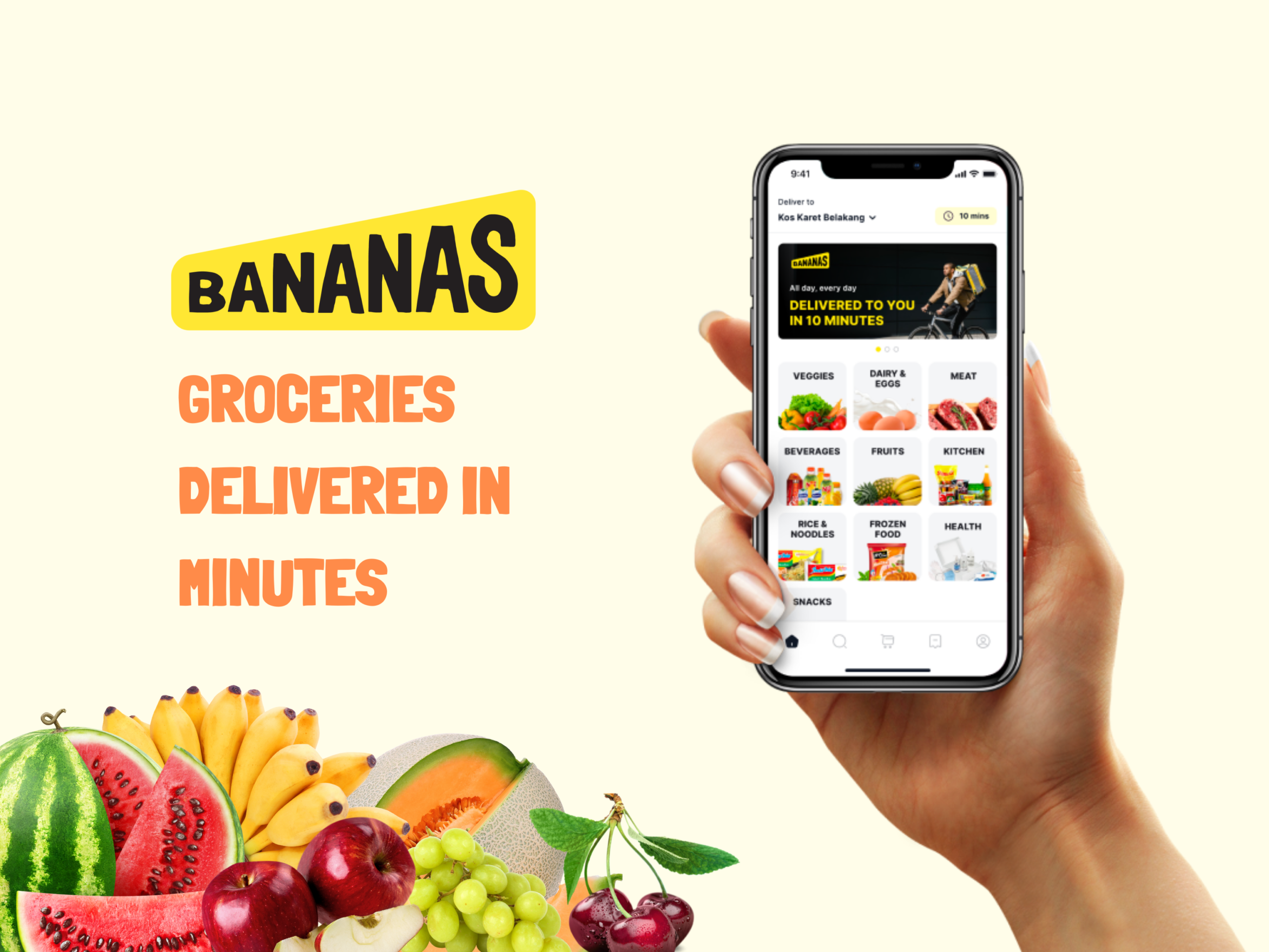 Groceries Delivered in Minutes