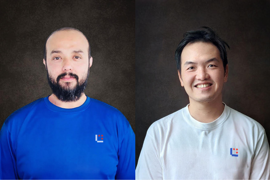 Co-Founders of Luwjistik Syed Ali Ridha Mdihid & Wong Yingming