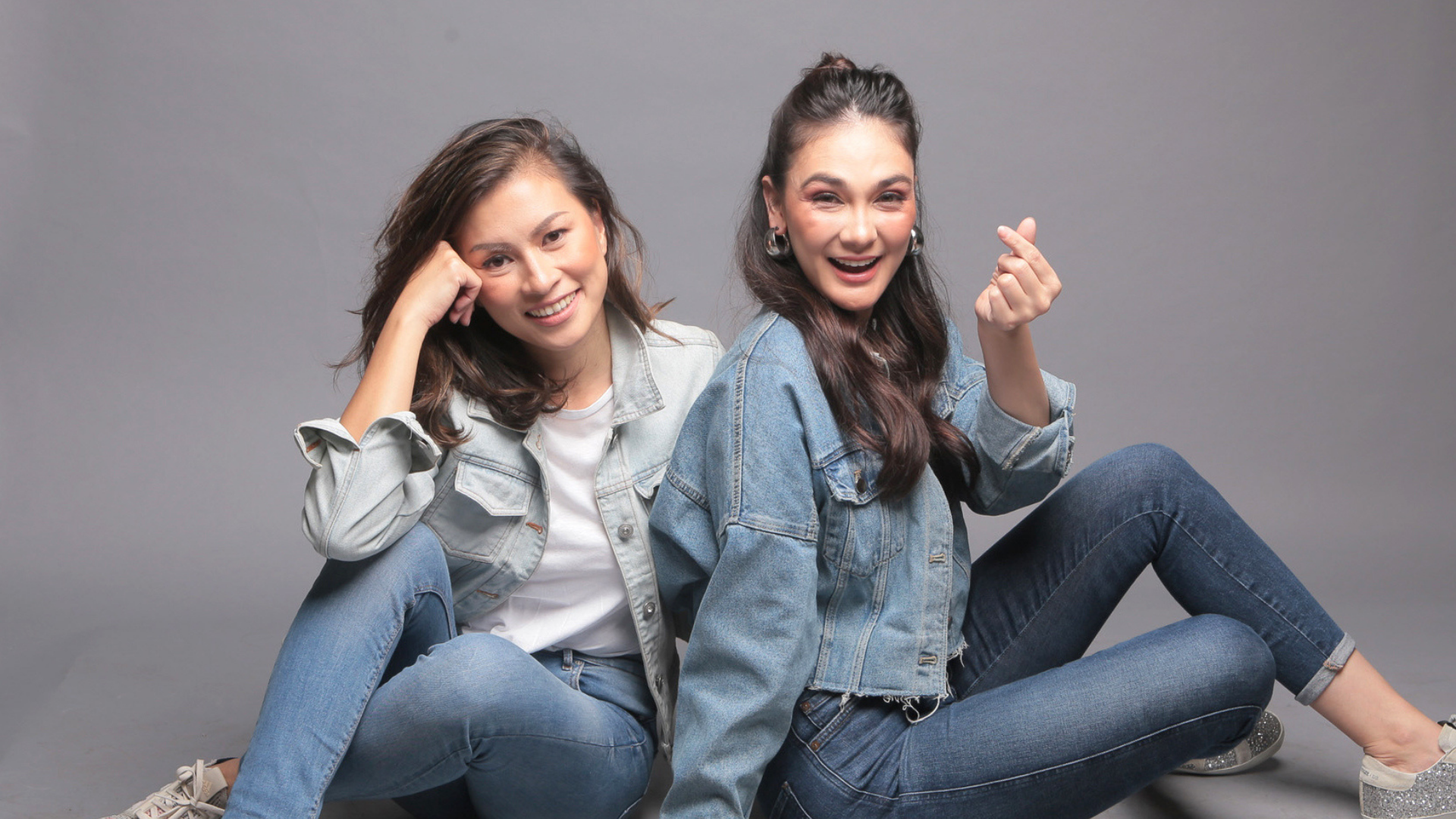Marianne Rumantir and Luna Maya