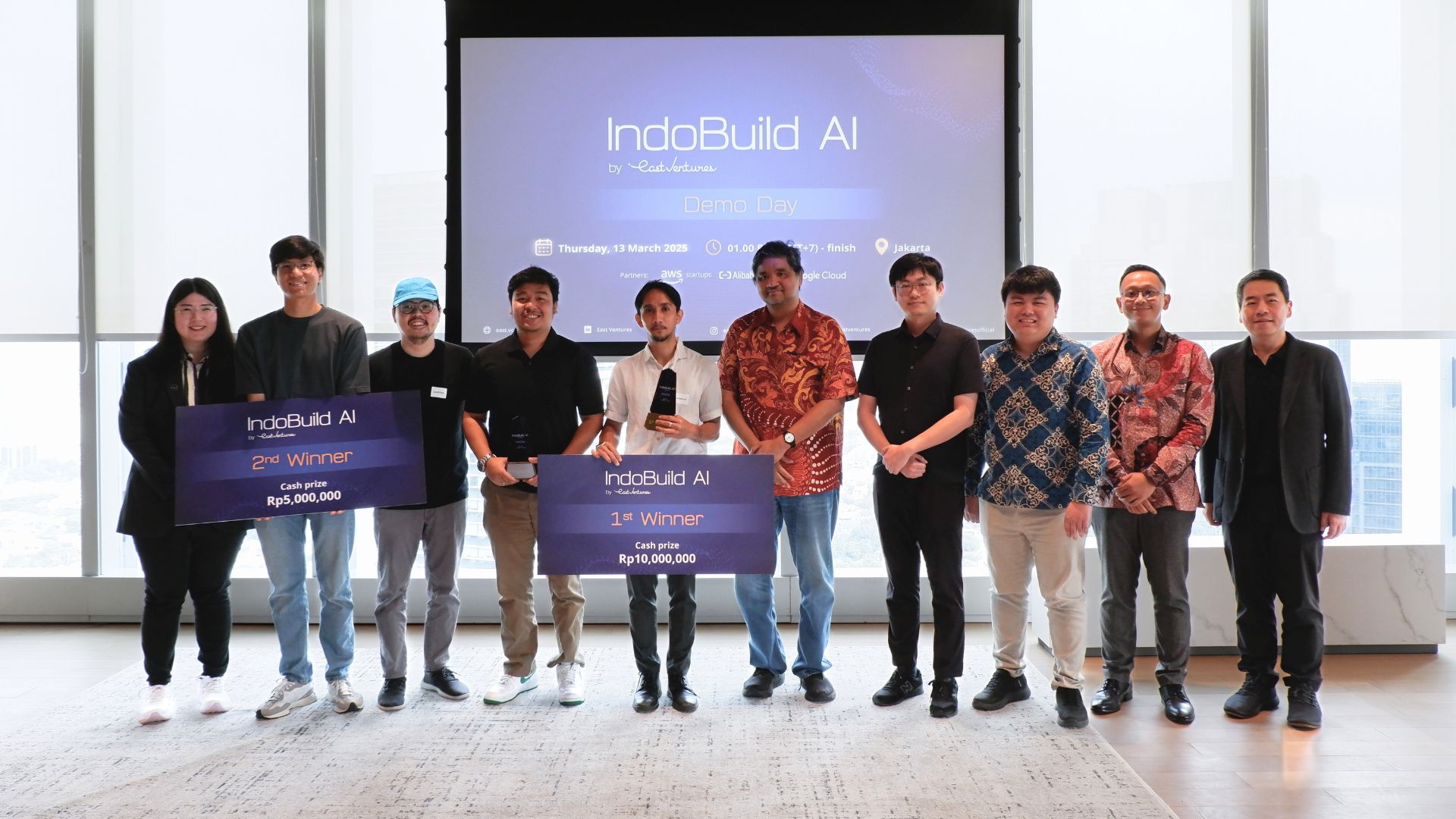 IndoBuild AI Demo Day - winners