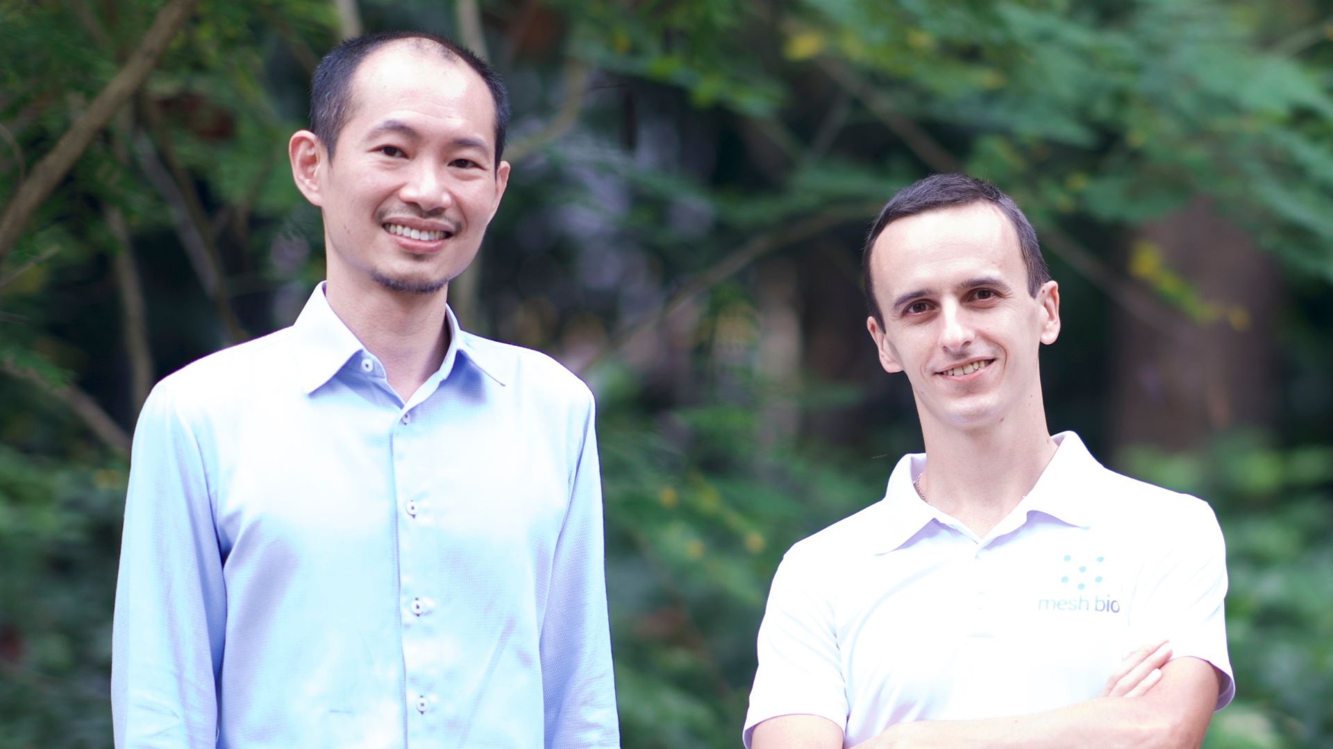 Co-founders of Mesh Bio co-founders