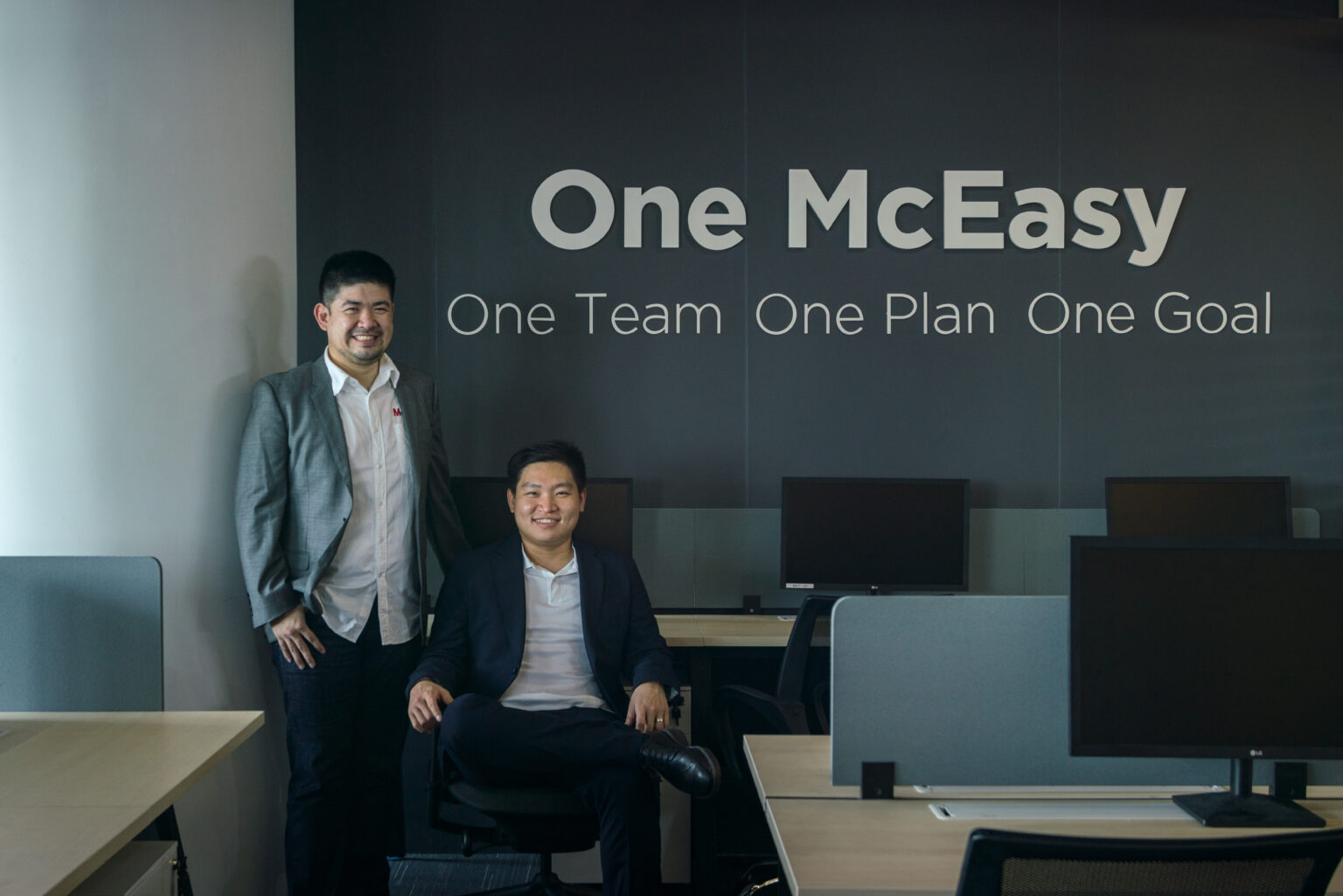 McEasy Co-founders - Hendrik Ekowaluyo and Raymond Sutjiono