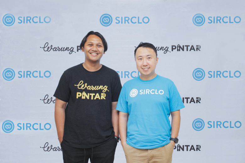 Agung Bezharie (CEO & Co-Founder Warung Pintar) & Brian Marshal (CEO & Founder SIRCLO)