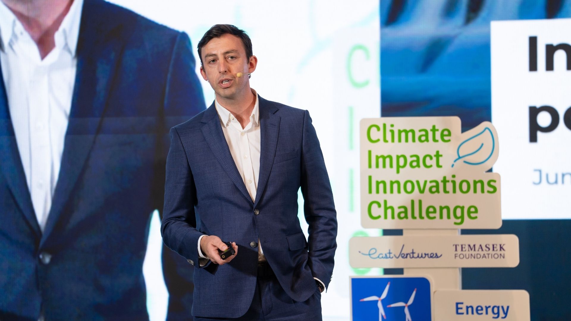 Andrew Murray, Founder & CEO of Aslan Renewables, at the CIIC 2025 Grand Finale