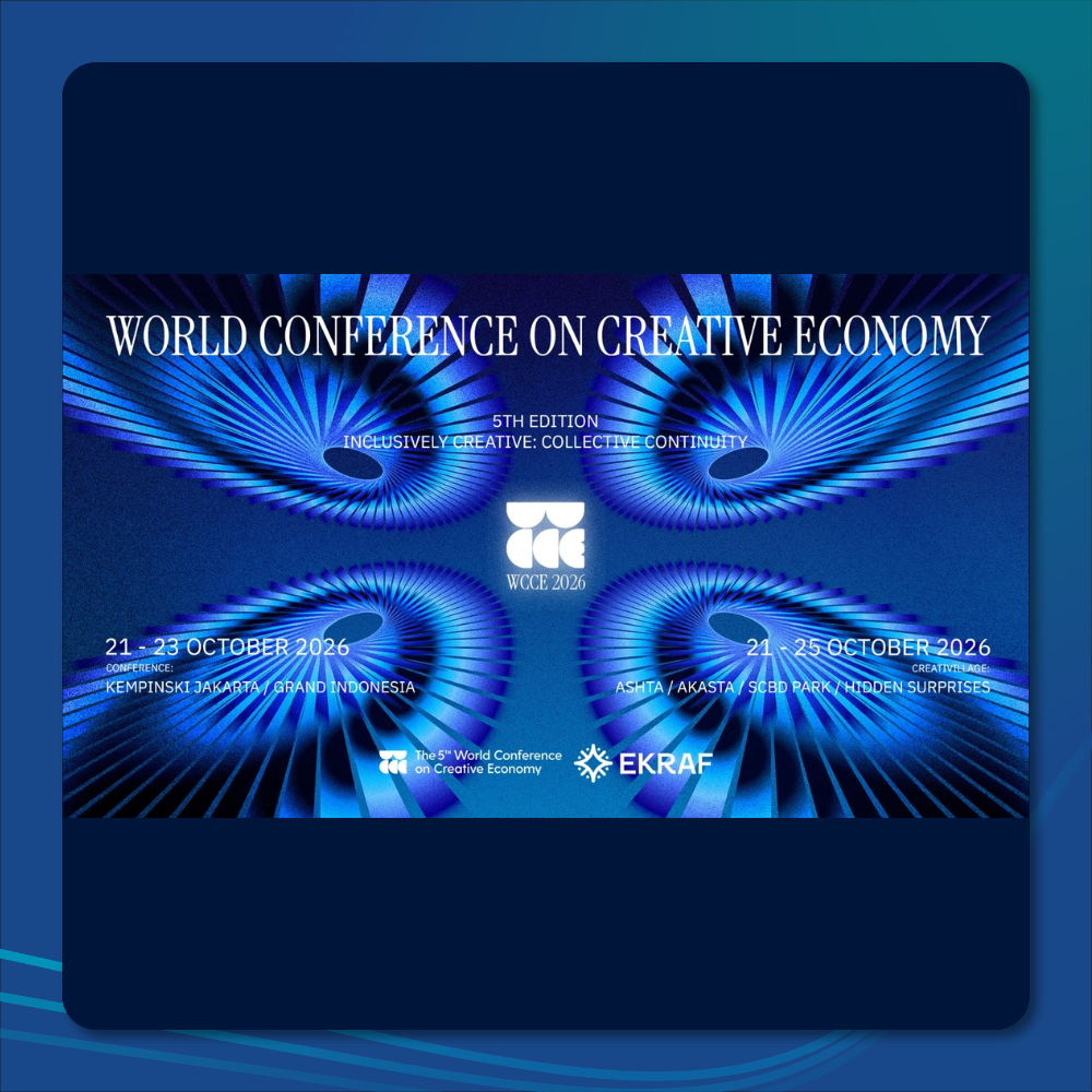 Melisa Irene at World Conference on Creative Economy